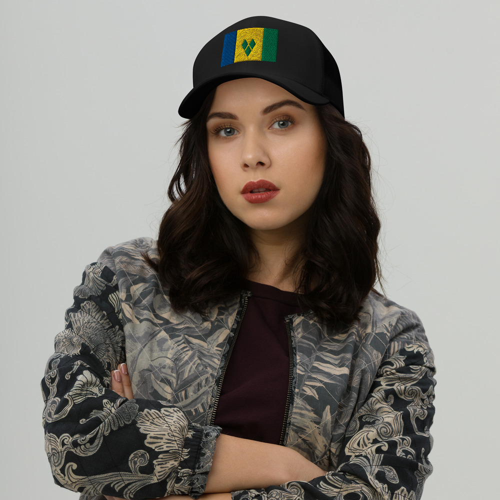 Saint Vincent and the Grenadines Trucker Cap