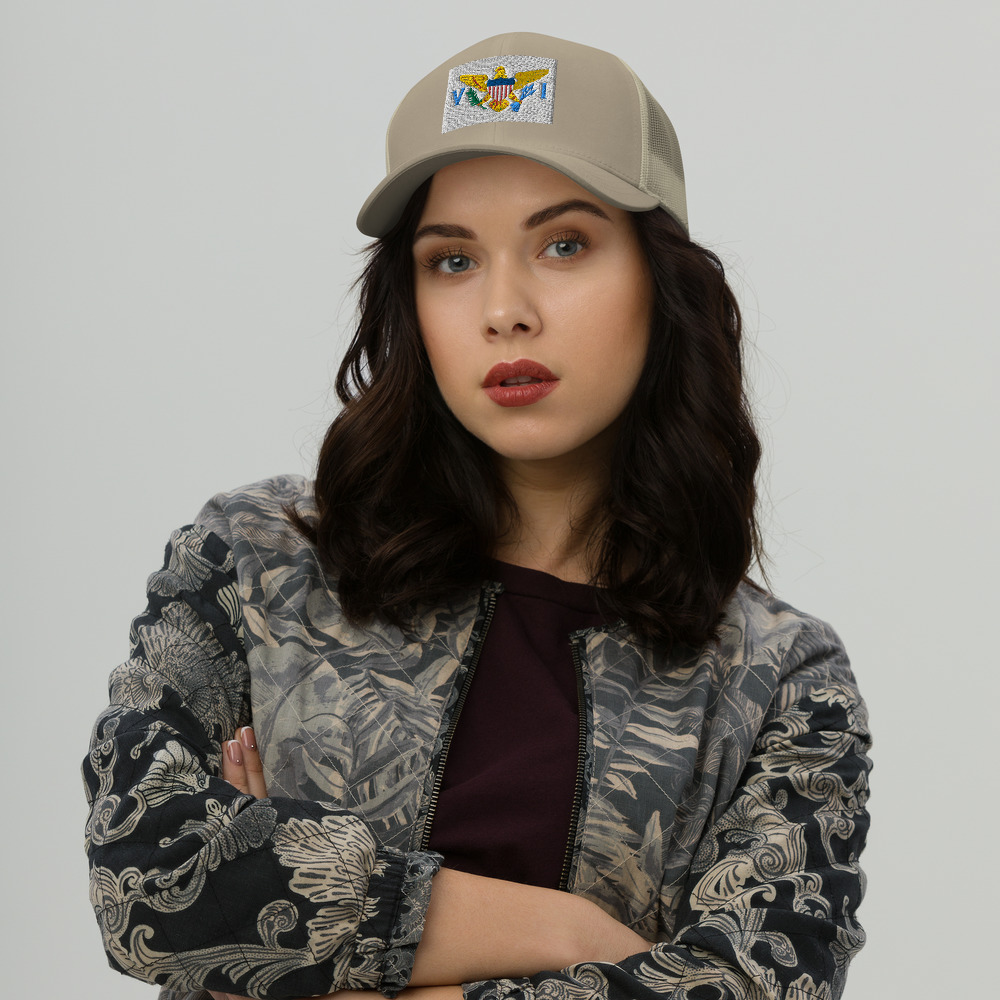 US Virgin Islands Trucker Cap - Image 6