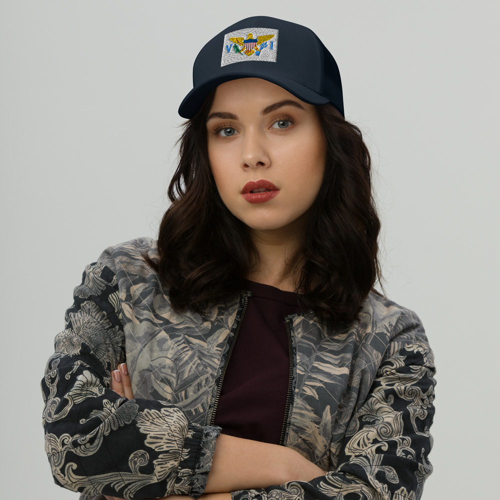 US Virgin Islands Trucker Cap - Image 3