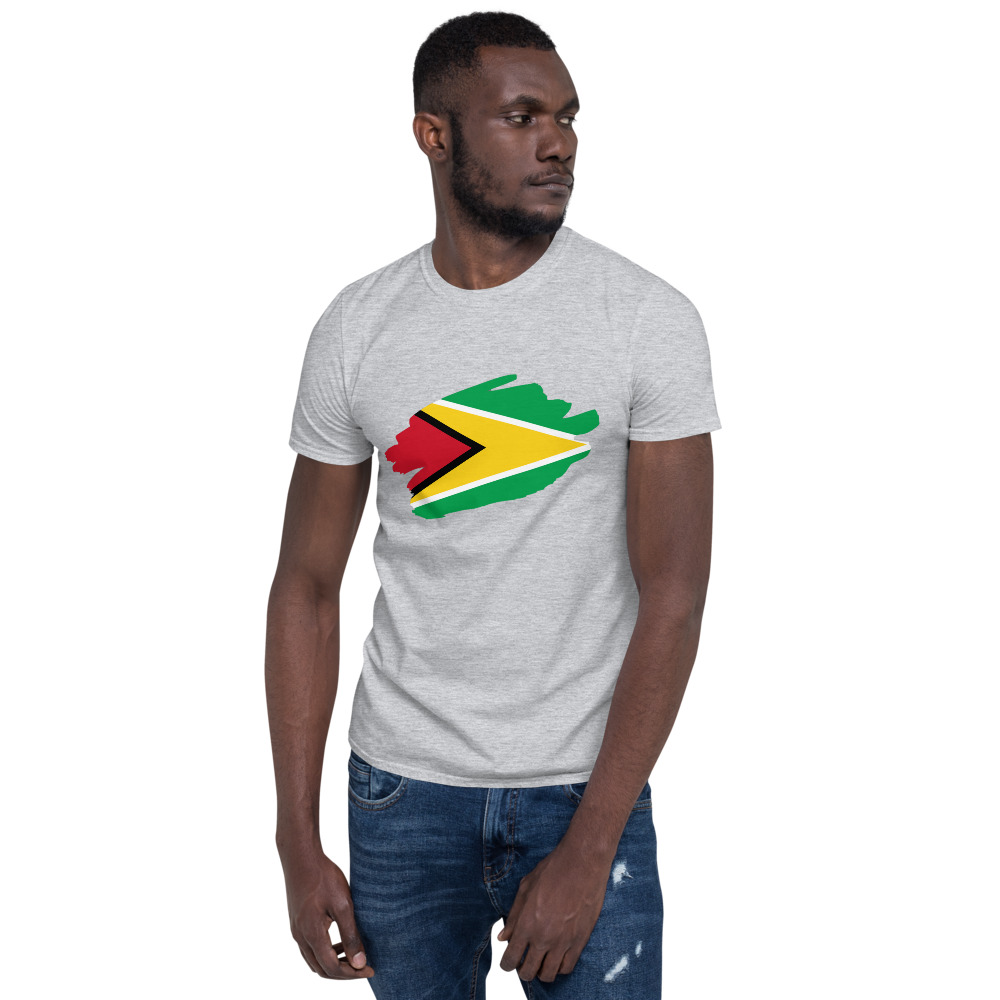 Guyana Short-Sleeve Unisex T-Shirt - Image 4
