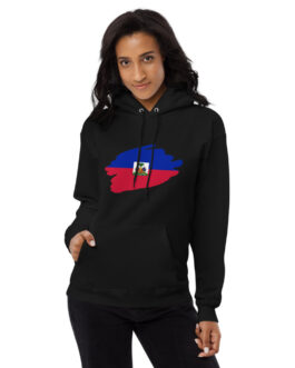 Haiti Inspired Unisex fleece hoodie
