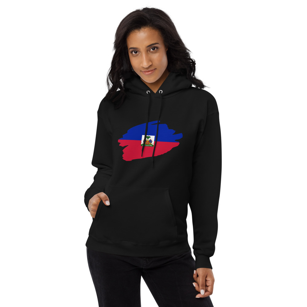 Haiti Inspired Unisex fleece hoodie