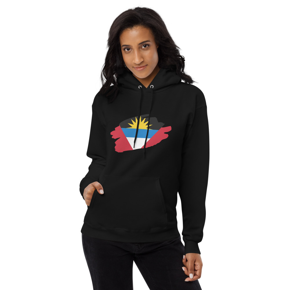 Antigua and Barbuda Inspired Unisex fleece hoodie - Image 4