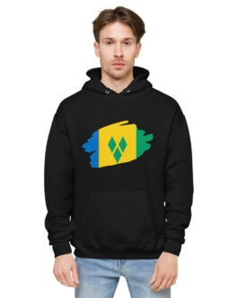 St. Vincent and the Grenadines Inspired Unisex fleece hoodie