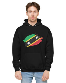 St. Kitts and Nevis Inspired Unisex fleece hoodie