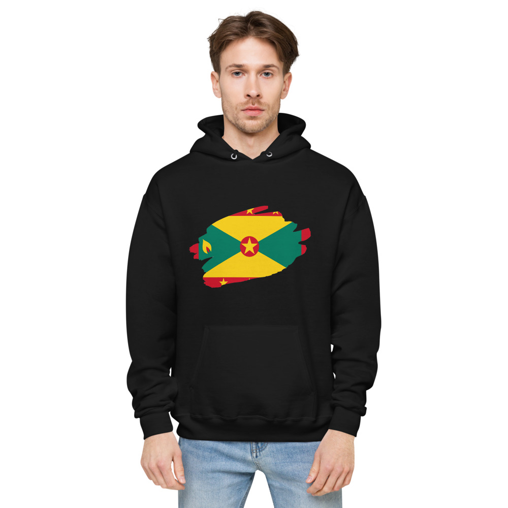 Grenada Inspired Unisex fleece hoodie - Image 3