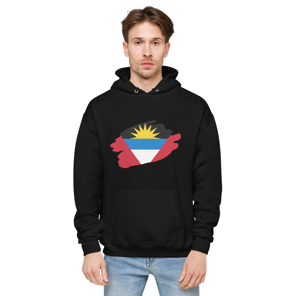 Antigua and Barbuda Inspired Unisex fleece hoodie - Image 2
