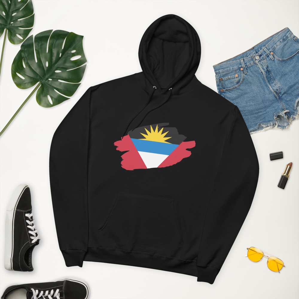 Antigua and Barbuda Inspired Unisex fleece hoodie - Image 3