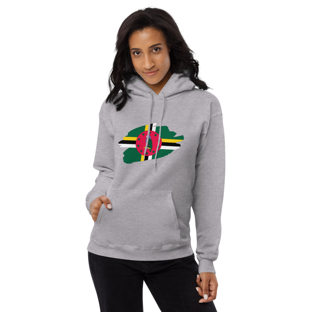 Dominica Inspired Unisex fleece hoodie - Image 5