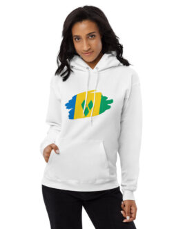 St. Vincent and the Grenadines Inspired Unisex fleece hoodie