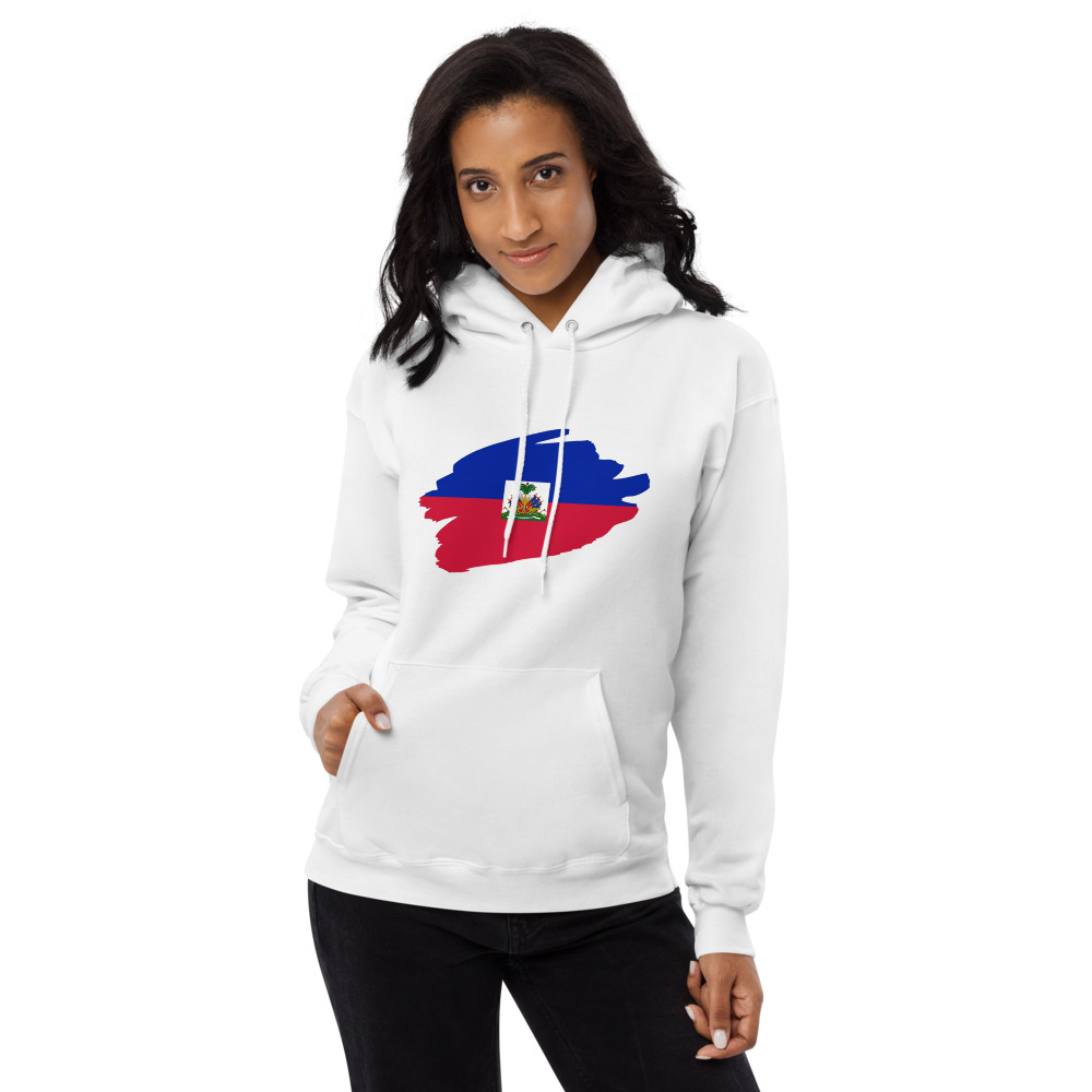 Haiti Inspired Unisex fleece hoodie - Image 5