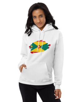 Grenada Inspired Unisex fleece hoodie