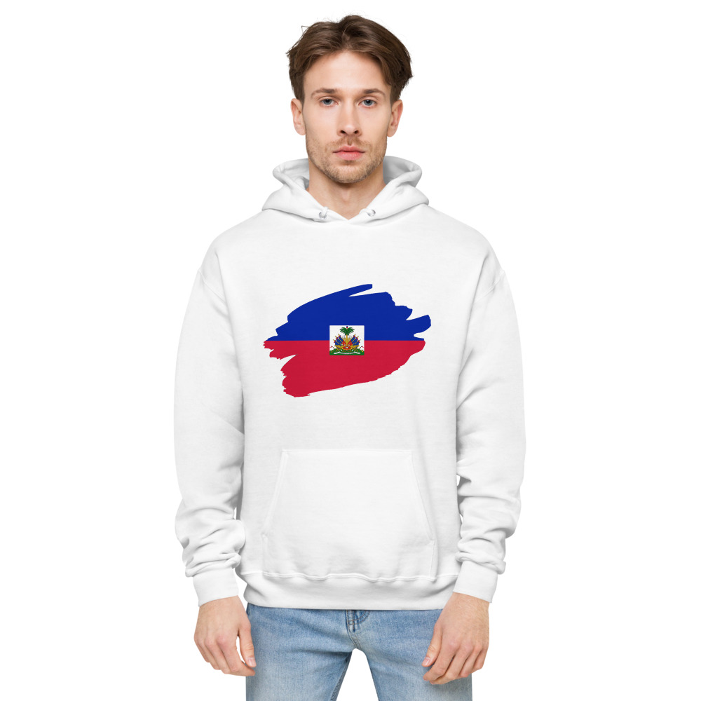 Haiti Inspired Unisex fleece hoodie - Image 2