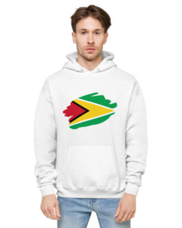 Guyana Inspired Unisex fleece hoodie