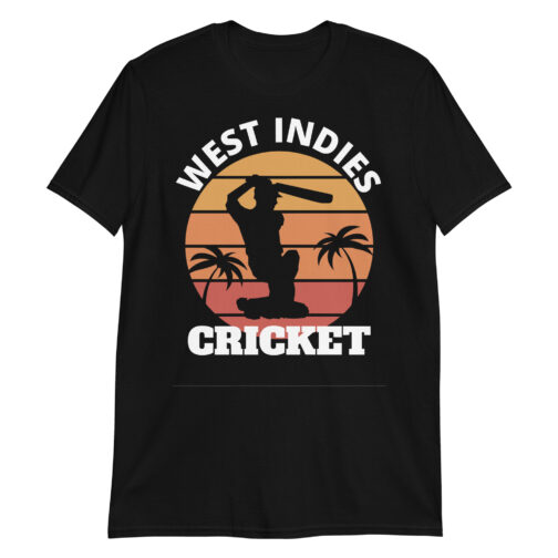 West Indies Cricket Design Short-Sleeve Unisex T-Shirt - Image 4