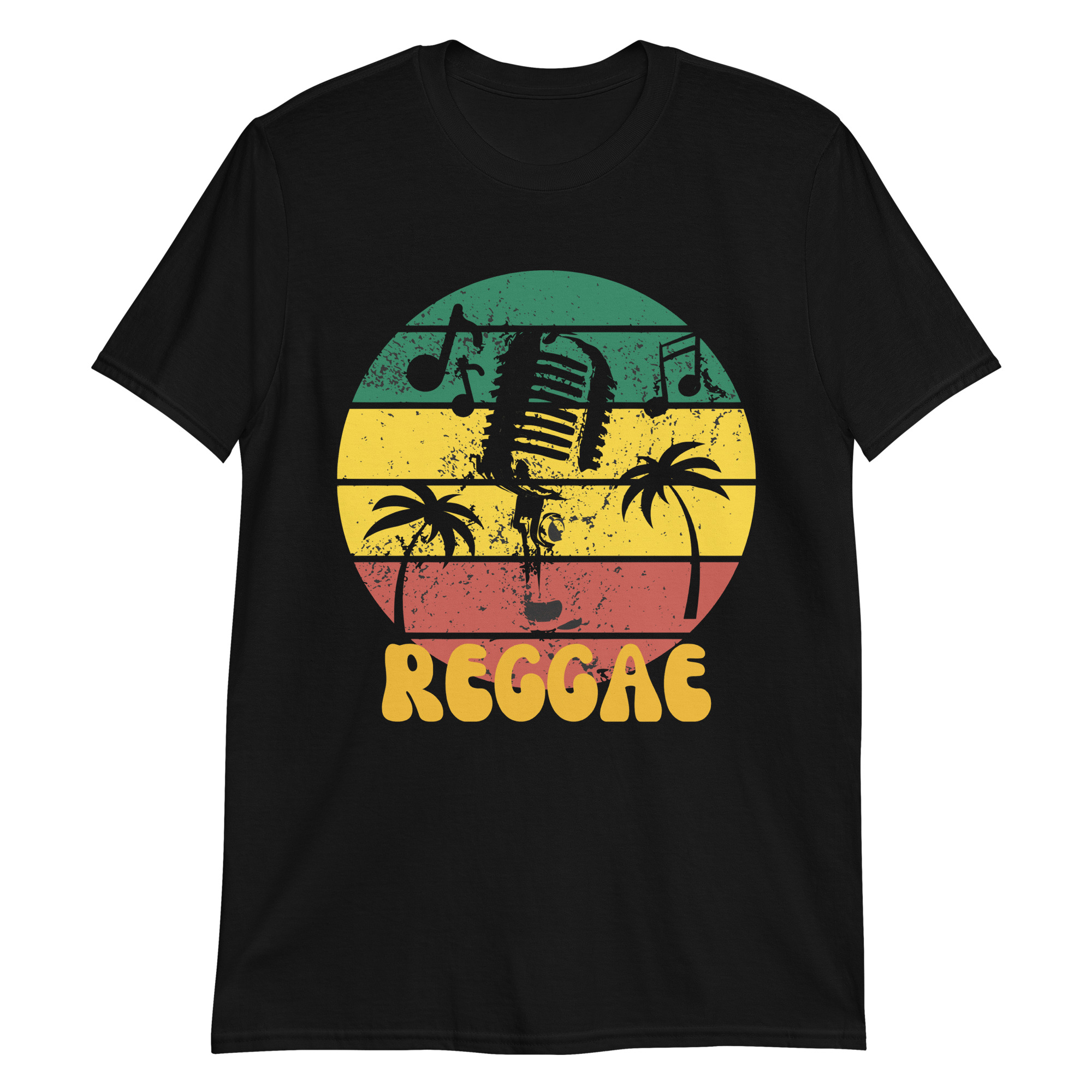 Vintage Reggae Short-Sleeve Unisex T-Shirt - Image 4
