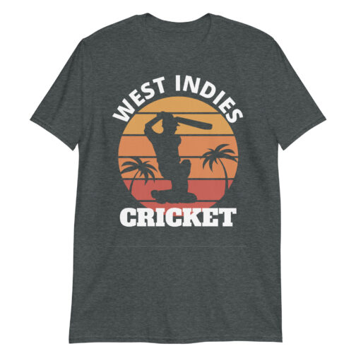 West Indies Cricket Design Short-Sleeve Unisex T-Shirt - Image 3
