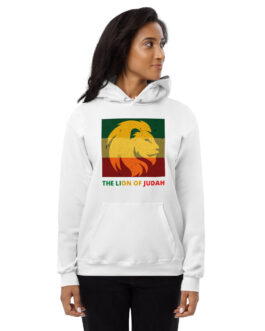 Vintage Lion of Judah Unisex fleece hoodie