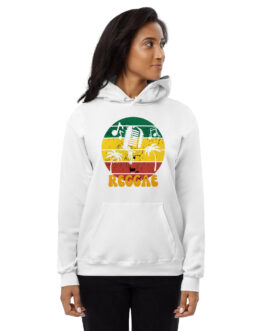 Vintage Reggae Unisex fleece hoodie